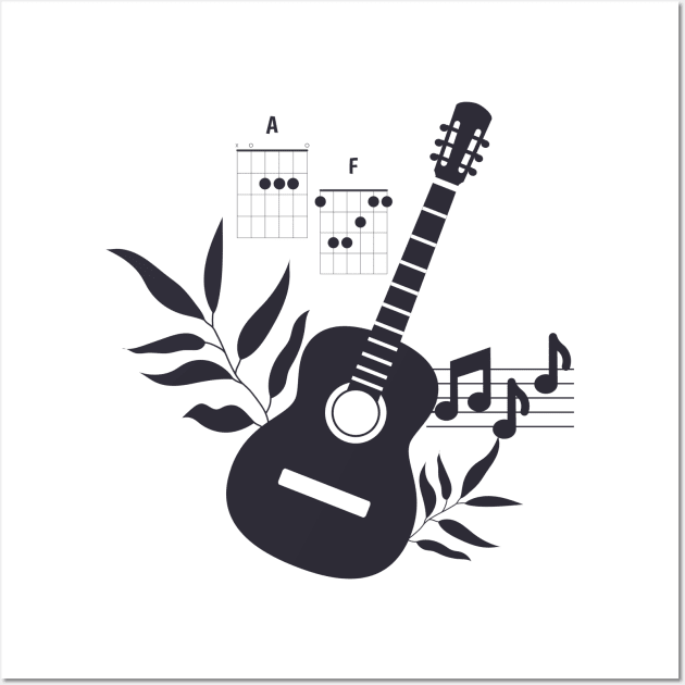 Guitar AF Wall Art by TheSoldierOfFortune